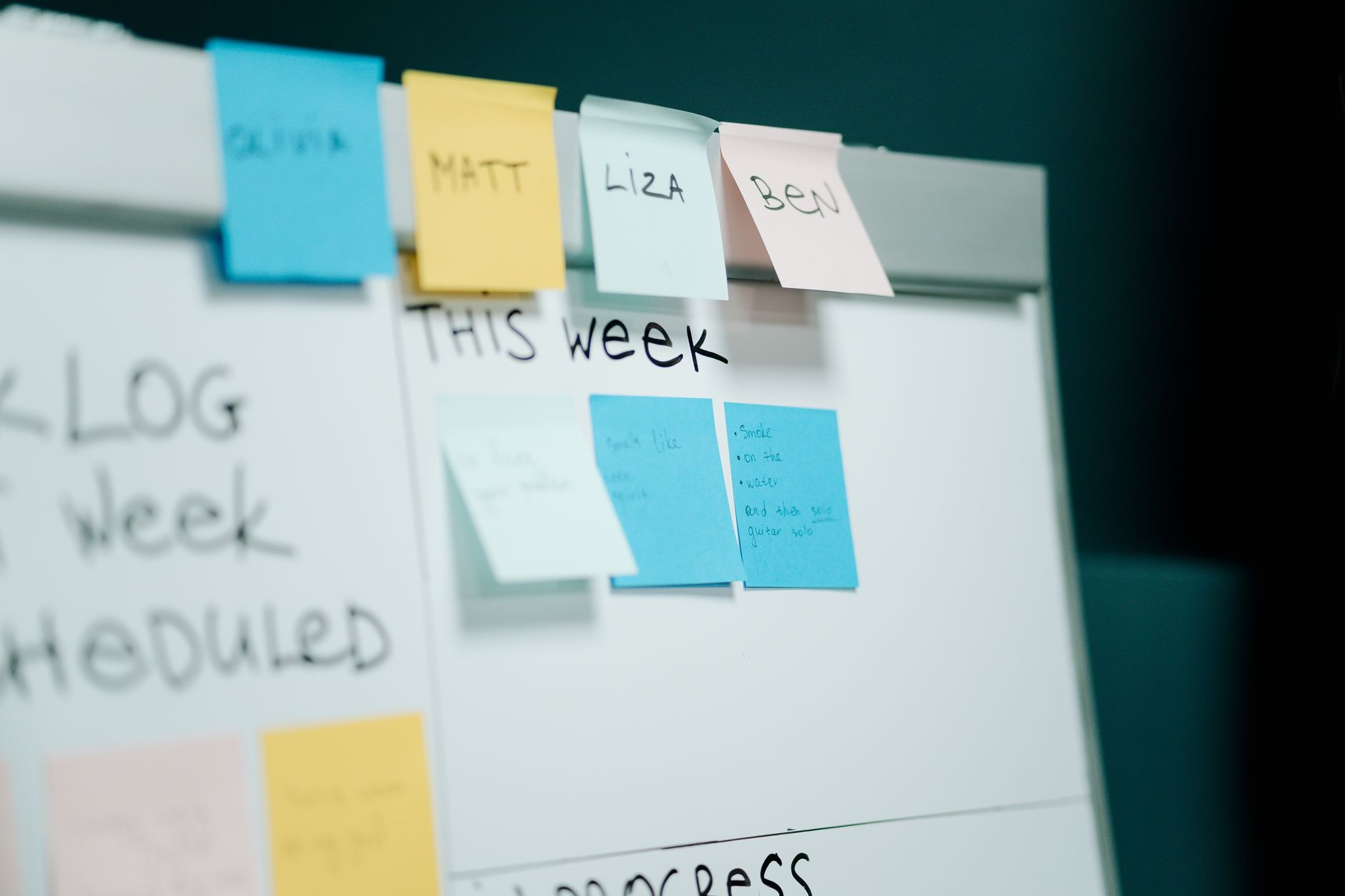 A whiteboard of planning notes, the strategy conversation a broker should start with