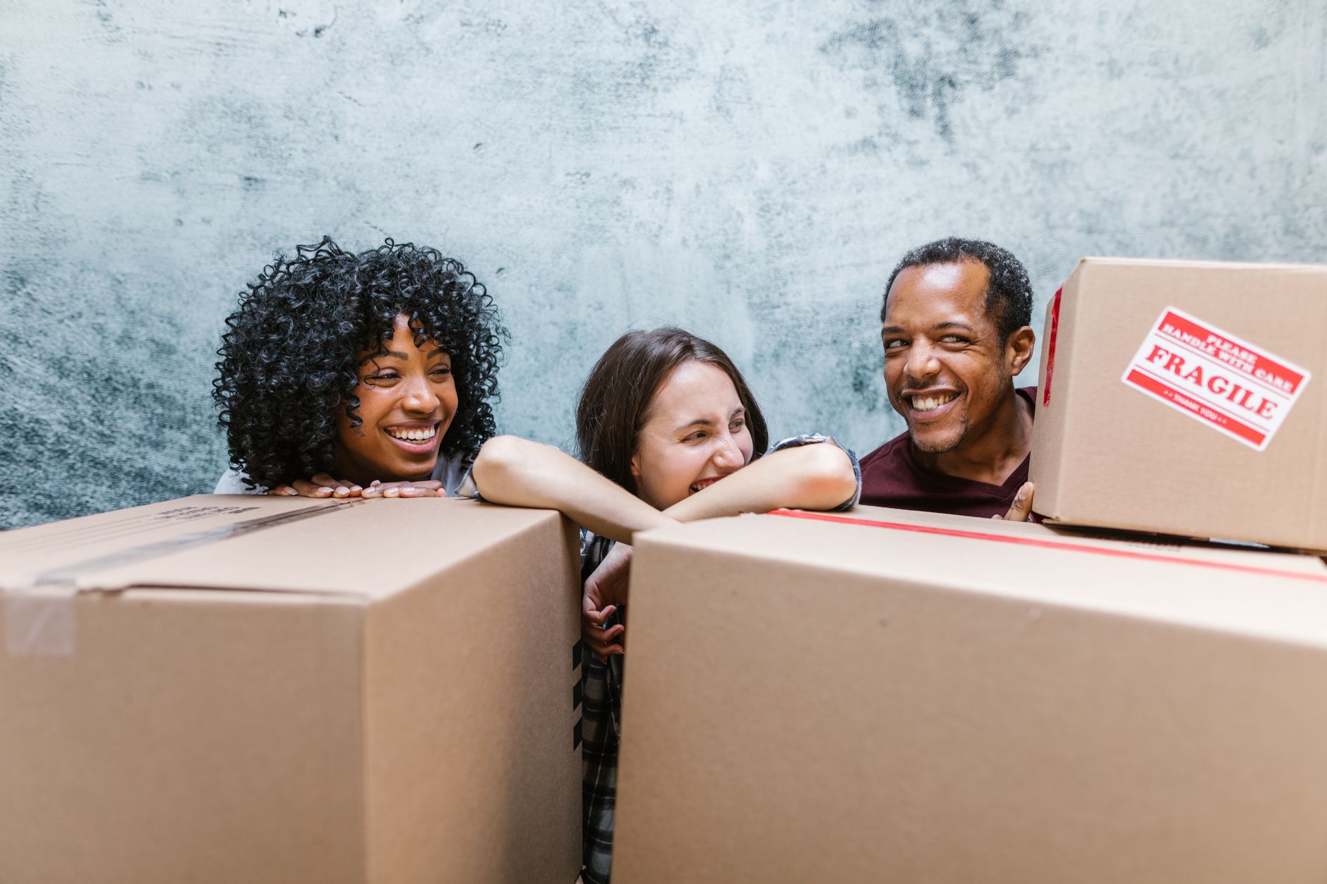 A family moving into a new home, multilingual broking for Sydney's multicultural suburbs